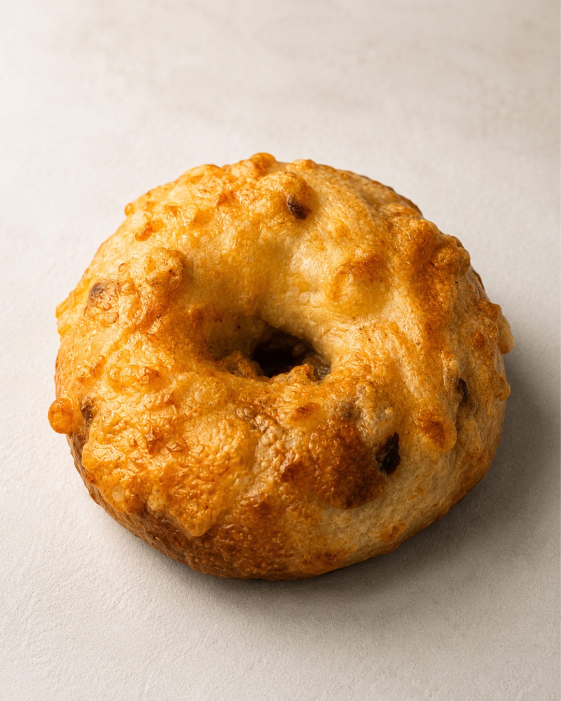Sun-Dried Tomato, Olive & Cheese Bagel