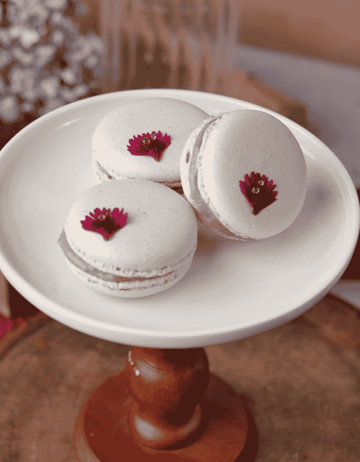 Raspberry Macaron