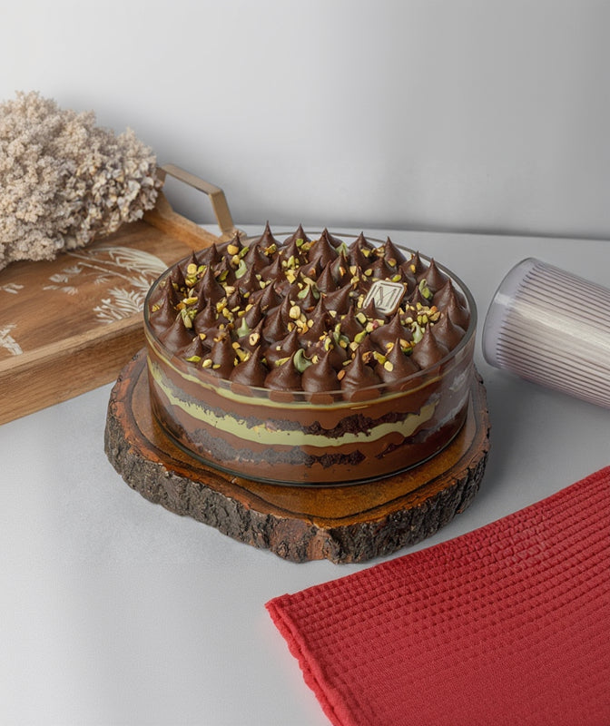 Chocolate Pistachio Pudding