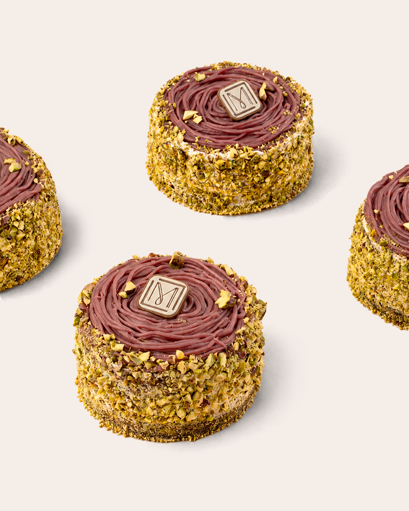 Pistachio Raspberry Cake