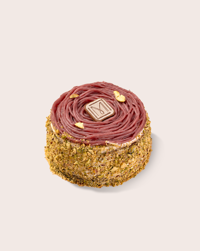 Pistachio Raspberry Cake